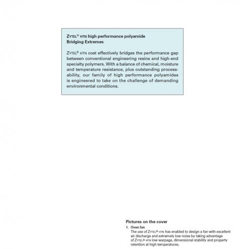 Dupont Zytel HTN Product and Properties Guide
